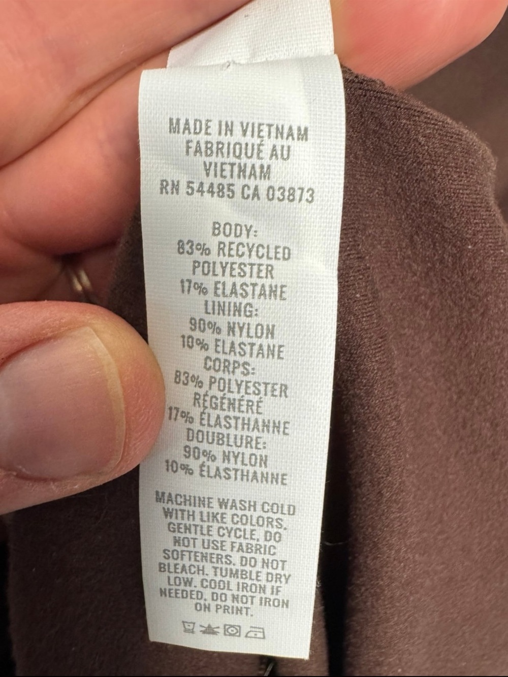 Offline by aerie Quarter-Zip Pullover Jacket in Dark Brown - Picture 5 of 6
